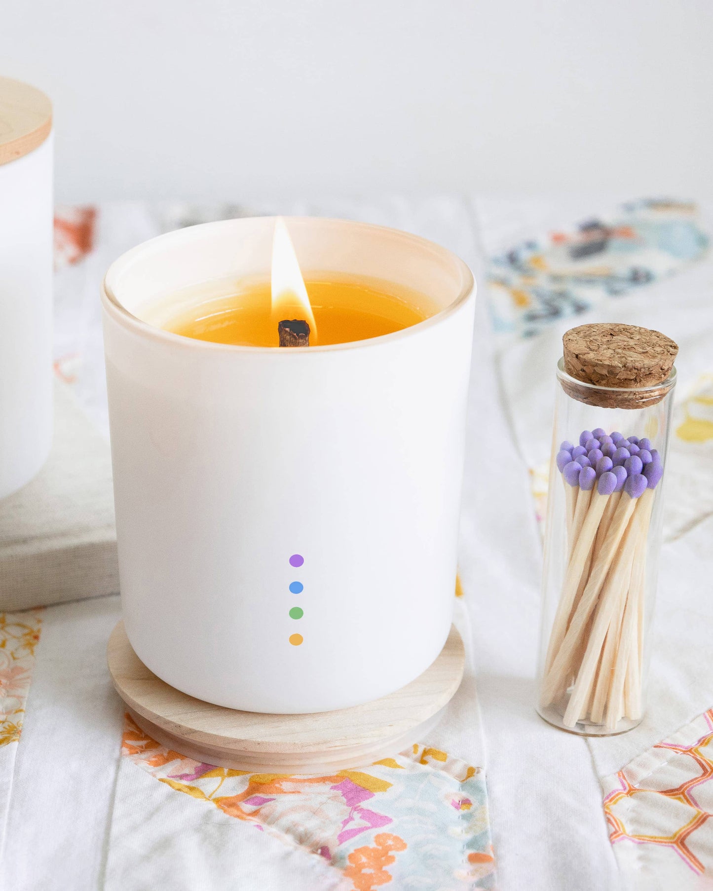 3" lilac matches with striker