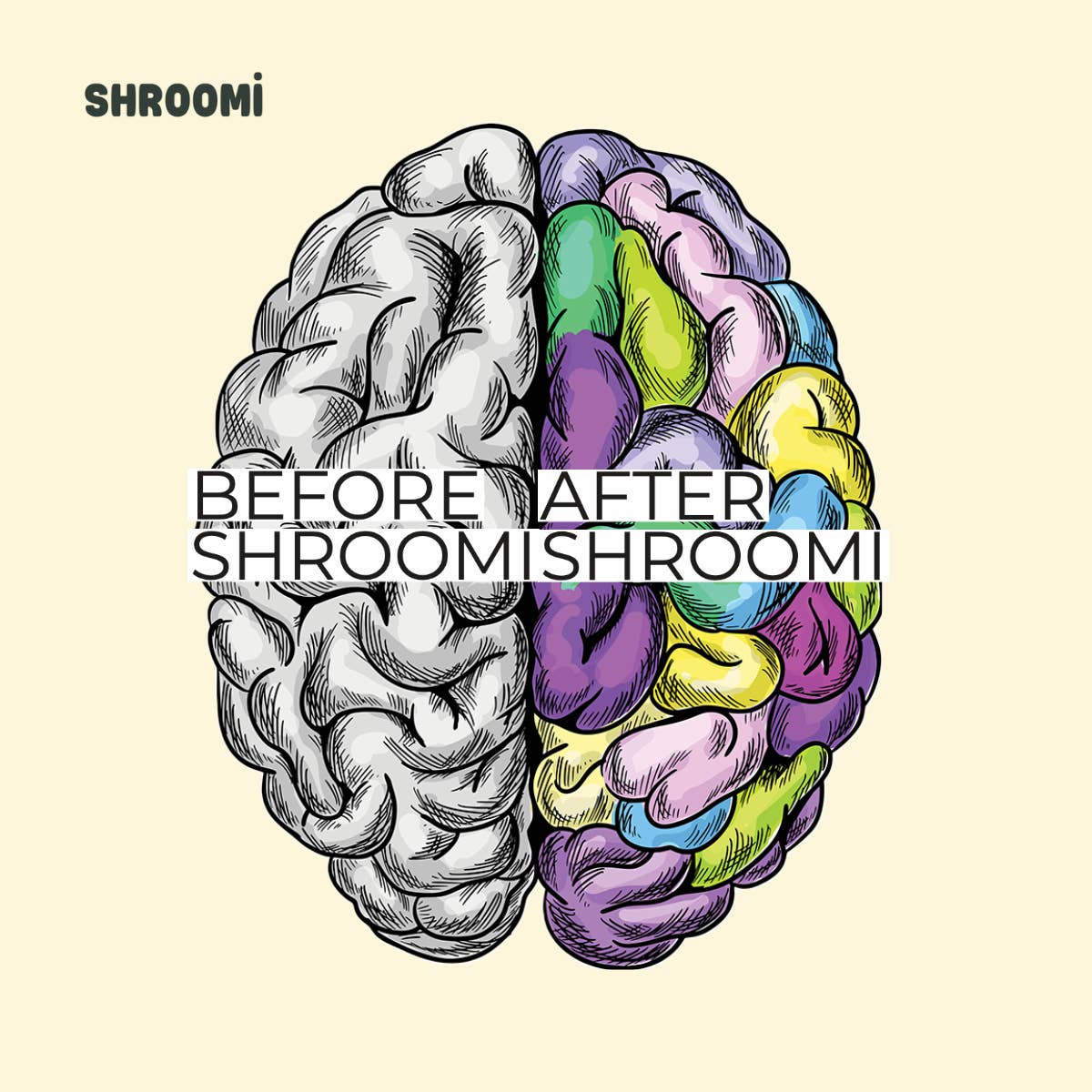 Shroomi Mushroom Coffee - Half Caf Peru La Florida