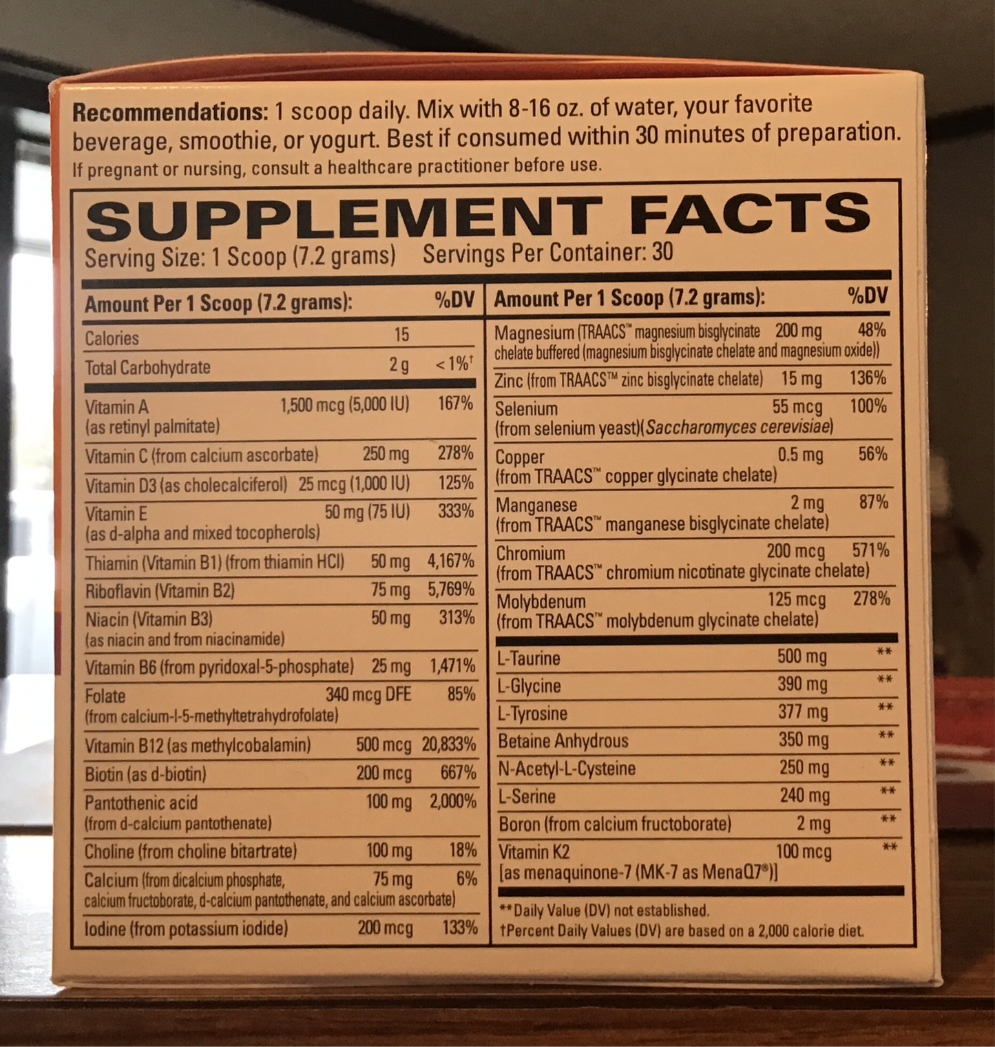 Fatigued to Fantastic-Energy Revitalization Drink Mix