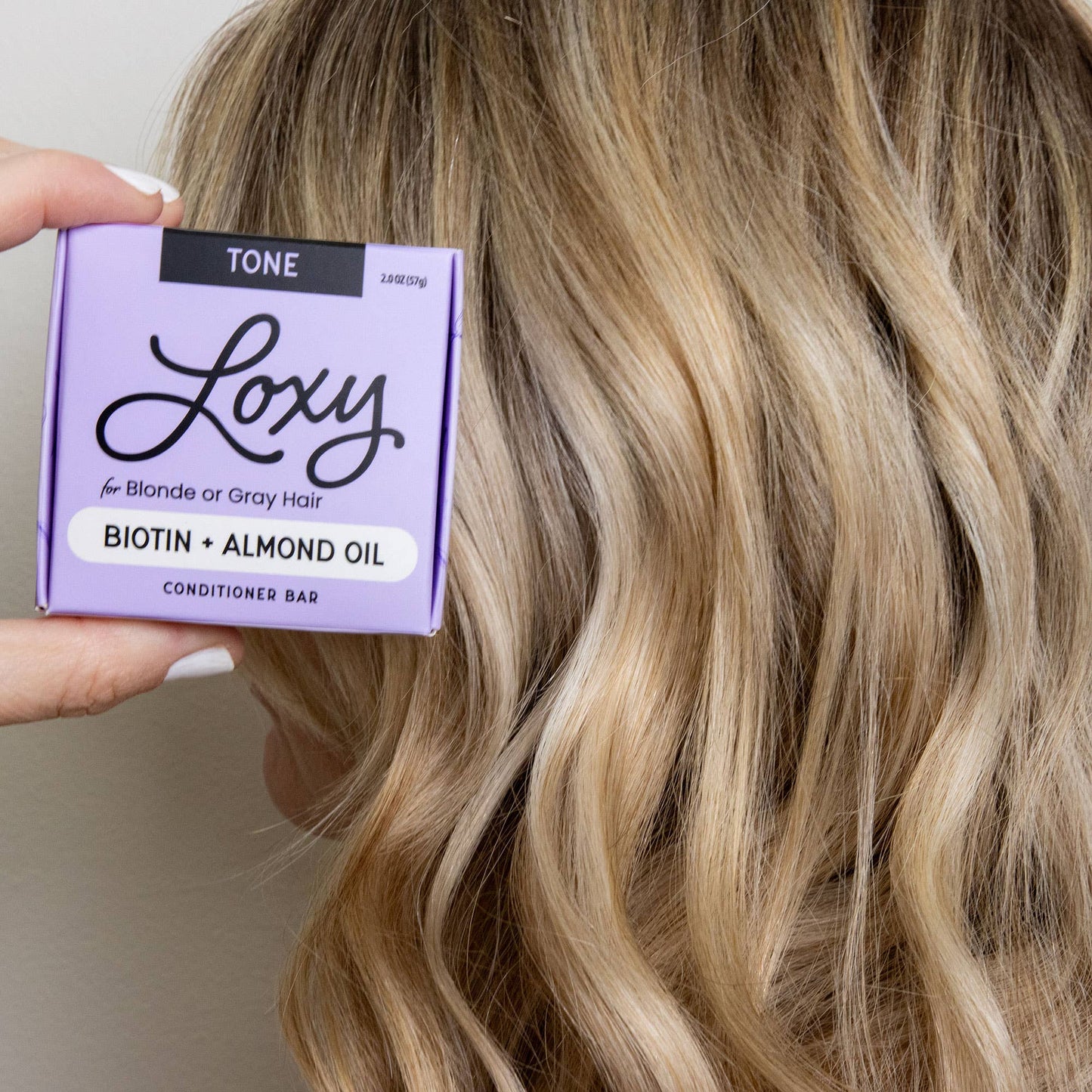 Tone: Purple Conditioner Bar with Biotin & Almond Oil