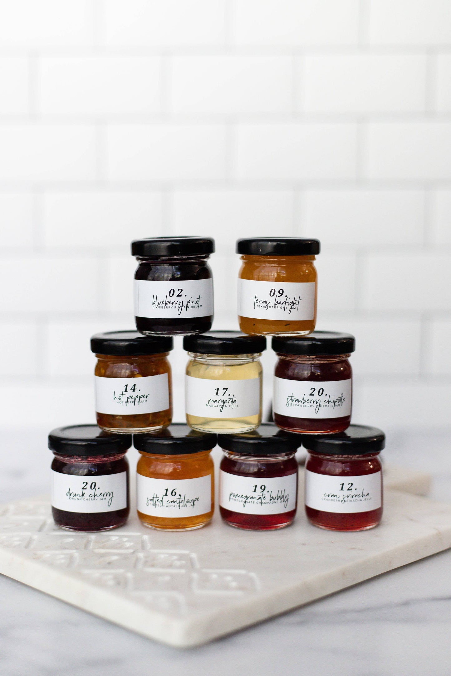 Mini Jar Jam + Jelly 1.5 oz: Texas Barfight (peaches/whiskey)