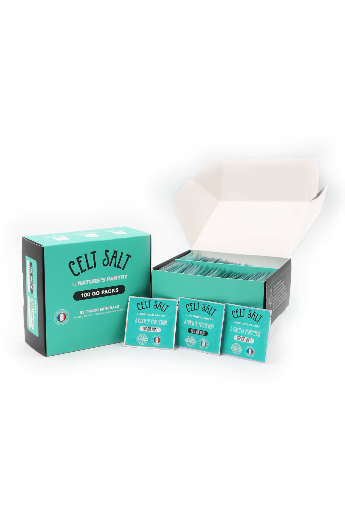 French Grey Sea Salt Go-Packs Box of 100