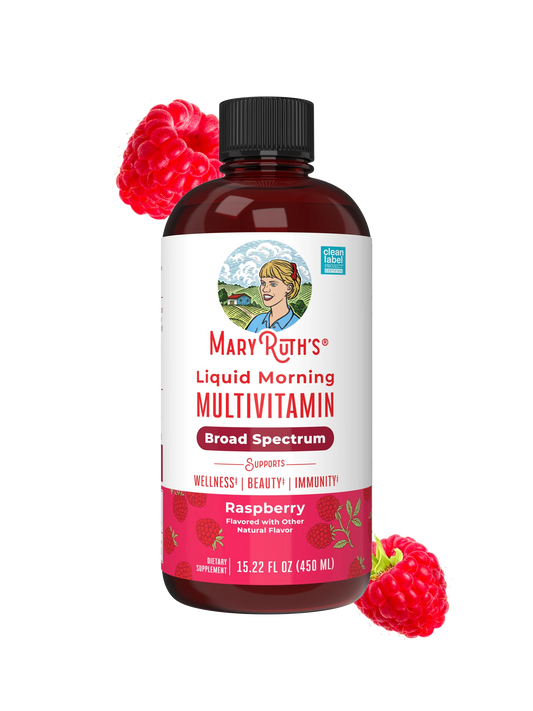 Liquid Morning Multivitamin Raspberry 15.22 oz