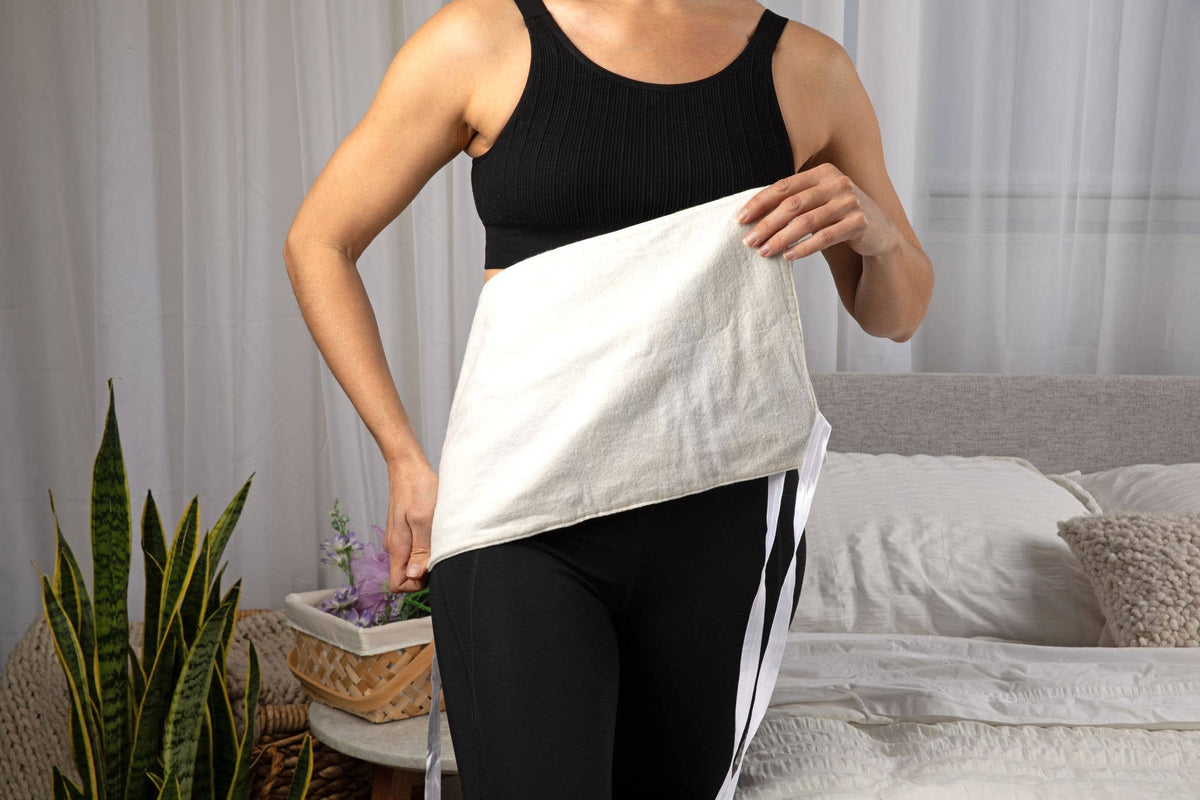 Castor Oil Wrap - LARGE for Liver/Pelvic/Stomach - Handmade