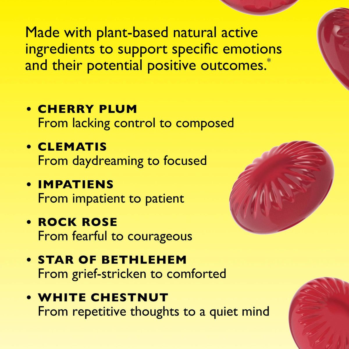 RESCUE Bach Sleep PASTILLES, Black Currant Flavor, Sleep Aid
