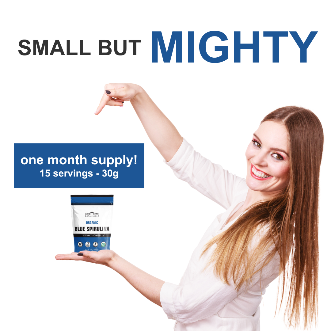 Organic Blue Spirulina Extract Powder -- 1.06 oz