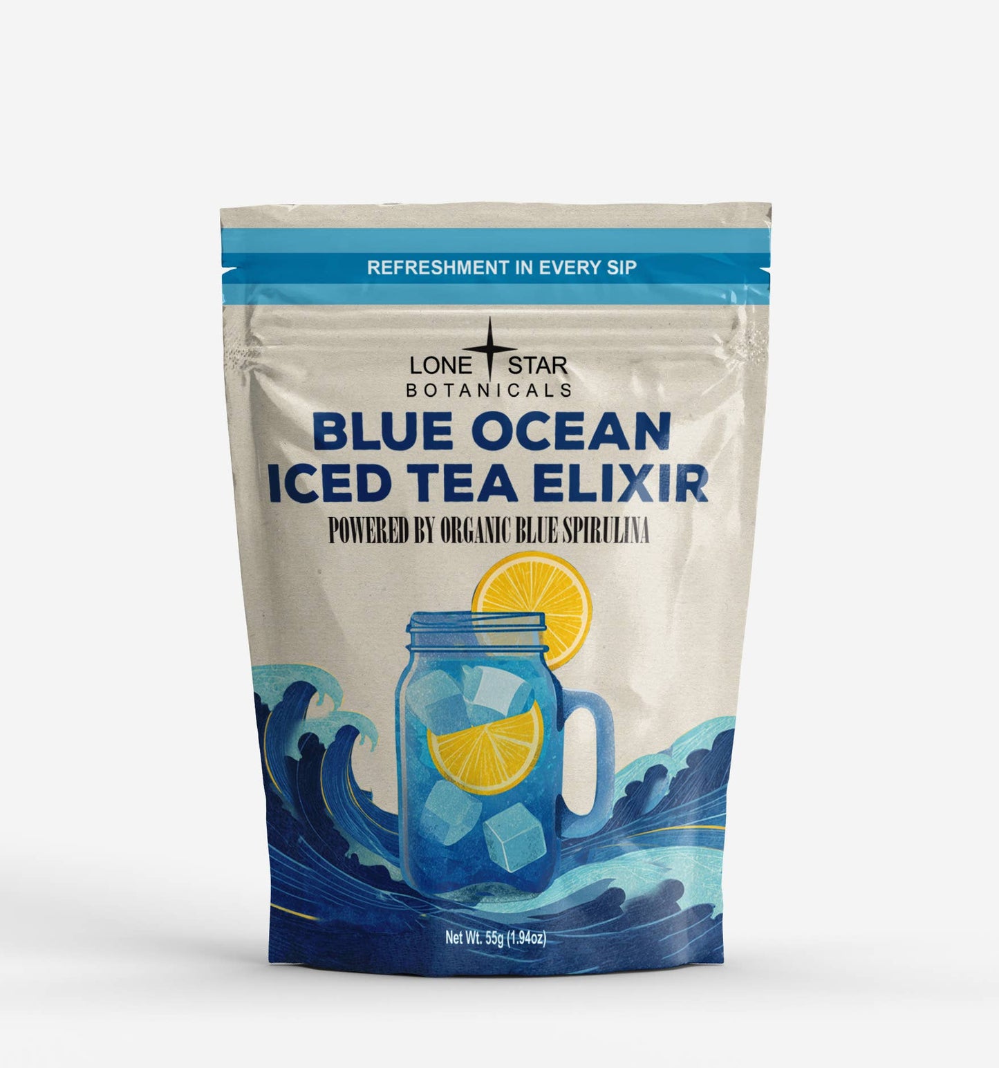 Blue Ocean Iced Tea Elixir