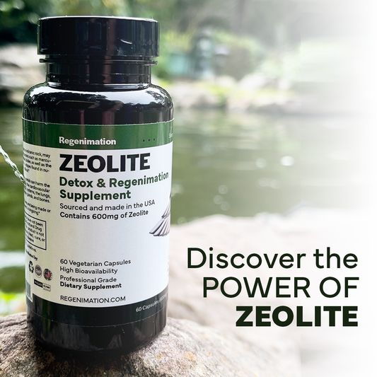 ZEOLITE Heavy Metal Detox Regenimation Supplement