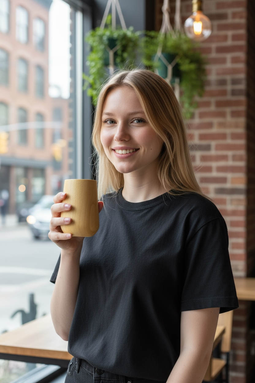 Bamboo Natural Cup | Christmas Gift Bestseller