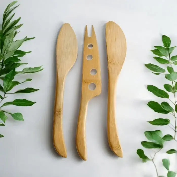 Charcuterie Bamboo Cheese Knife Set | Christmas Bestseller