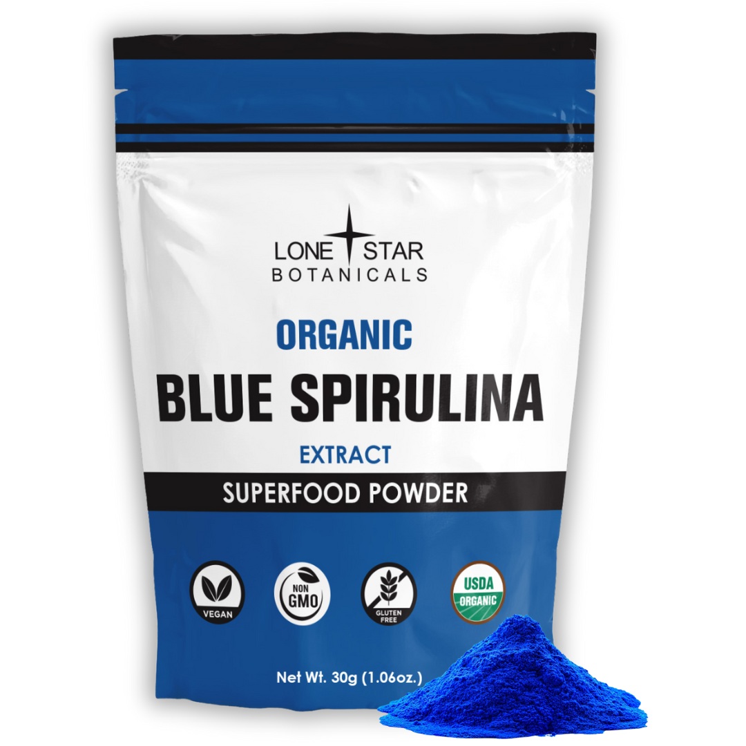 Organic Blue Spirulina Extract Powder -- 1.06 oz