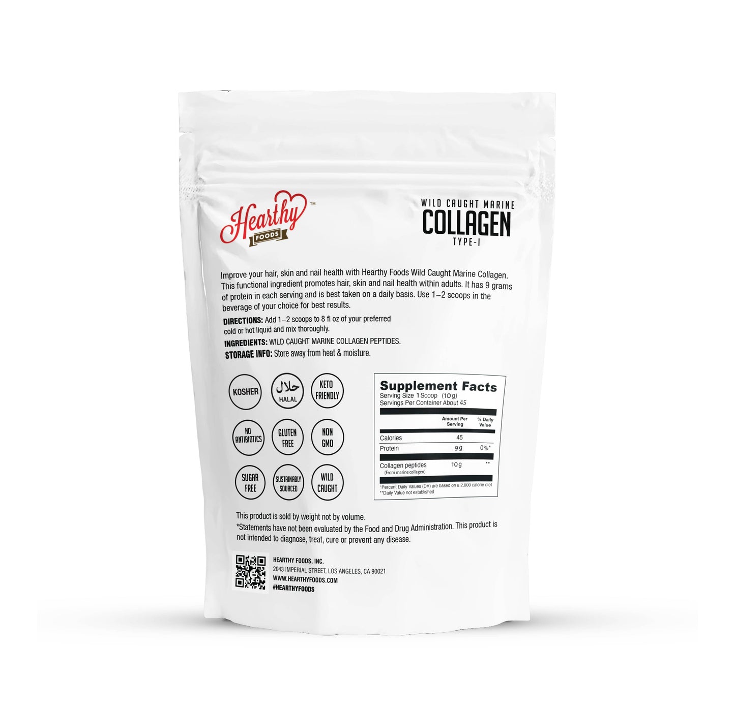 Premium Wild Caught Marine Collagen Powder