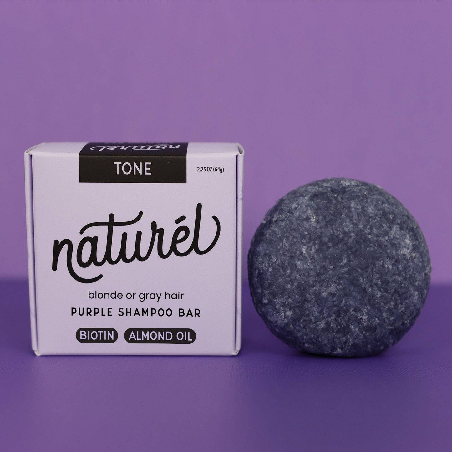 Tone - Purple Shampoo bar with Biotin & Almond Oil