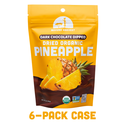 Organic Dark Chocolate Dipped Dried Pineapple