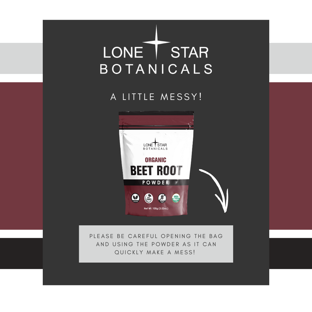 Organic Beet Root Powder -- 3.52 oz