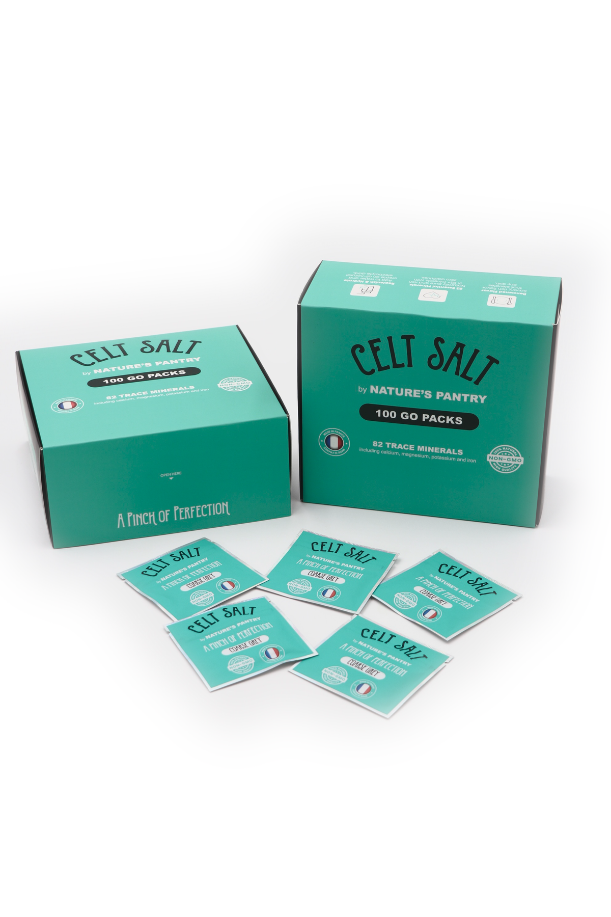 French Grey Sea Salt Go-Packs Box of 100