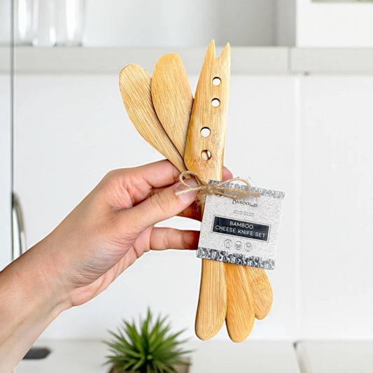 Charcuterie Bamboo Cheese Knife Set | Christmas Bestseller