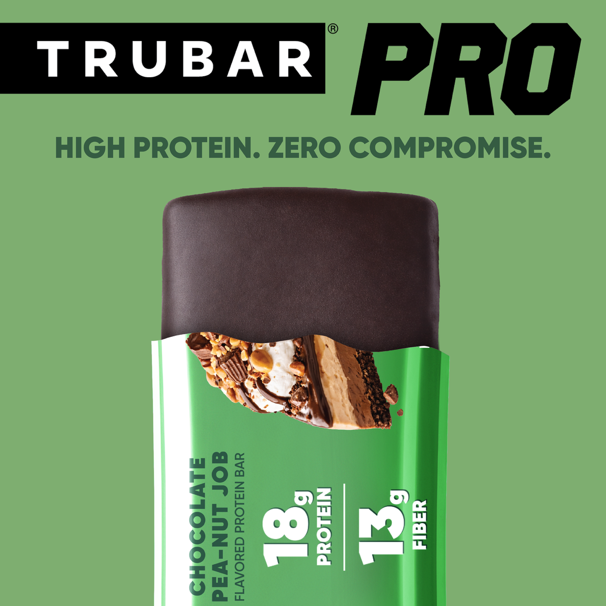 TRUBAR PRO Chocolate Pea-nut Job (12 bars per box)