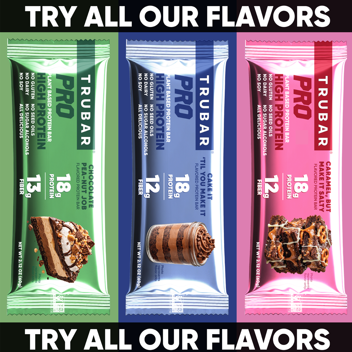 TRUBAR PRO Caramel But Make It Salty (12 bars per box)