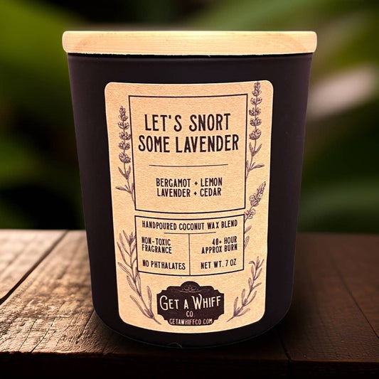 Lavender & Citrus Soy/Coconut Candle | Non Toxic Candle