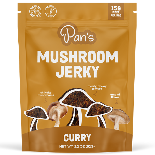 Pan's Mushroom Jerky - 2.2oz Curry