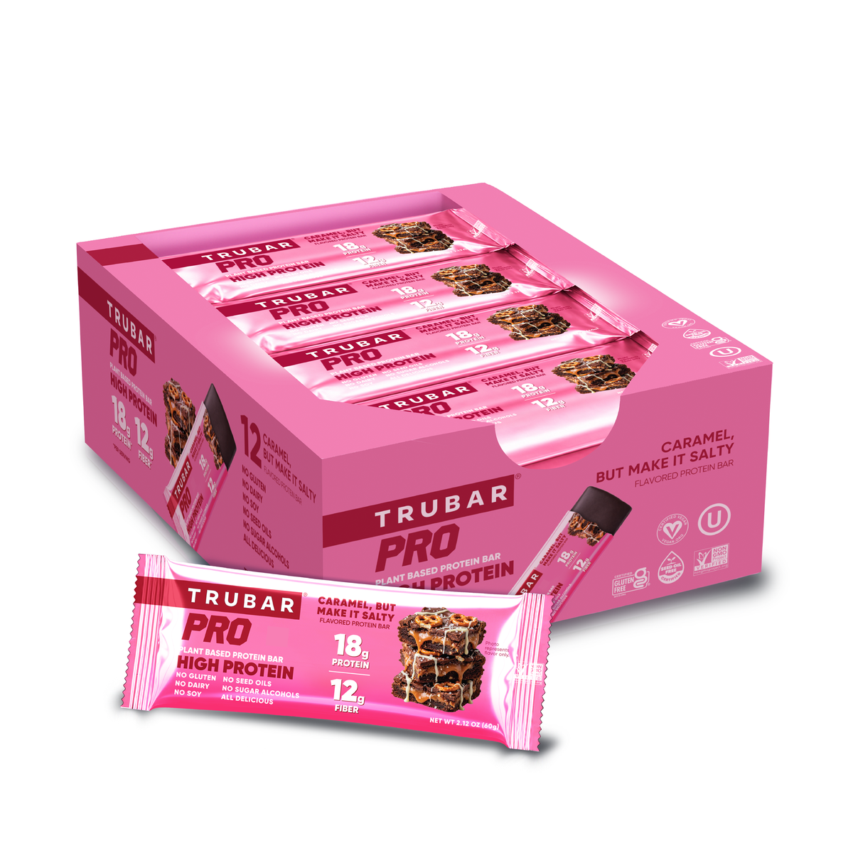 TRUBAR PRO Caramel But Make It Salty (12 bars per box)