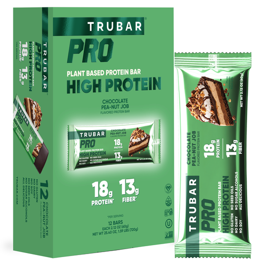 TRUBAR PRO Chocolate Pea-nut Job (12 bars per box)