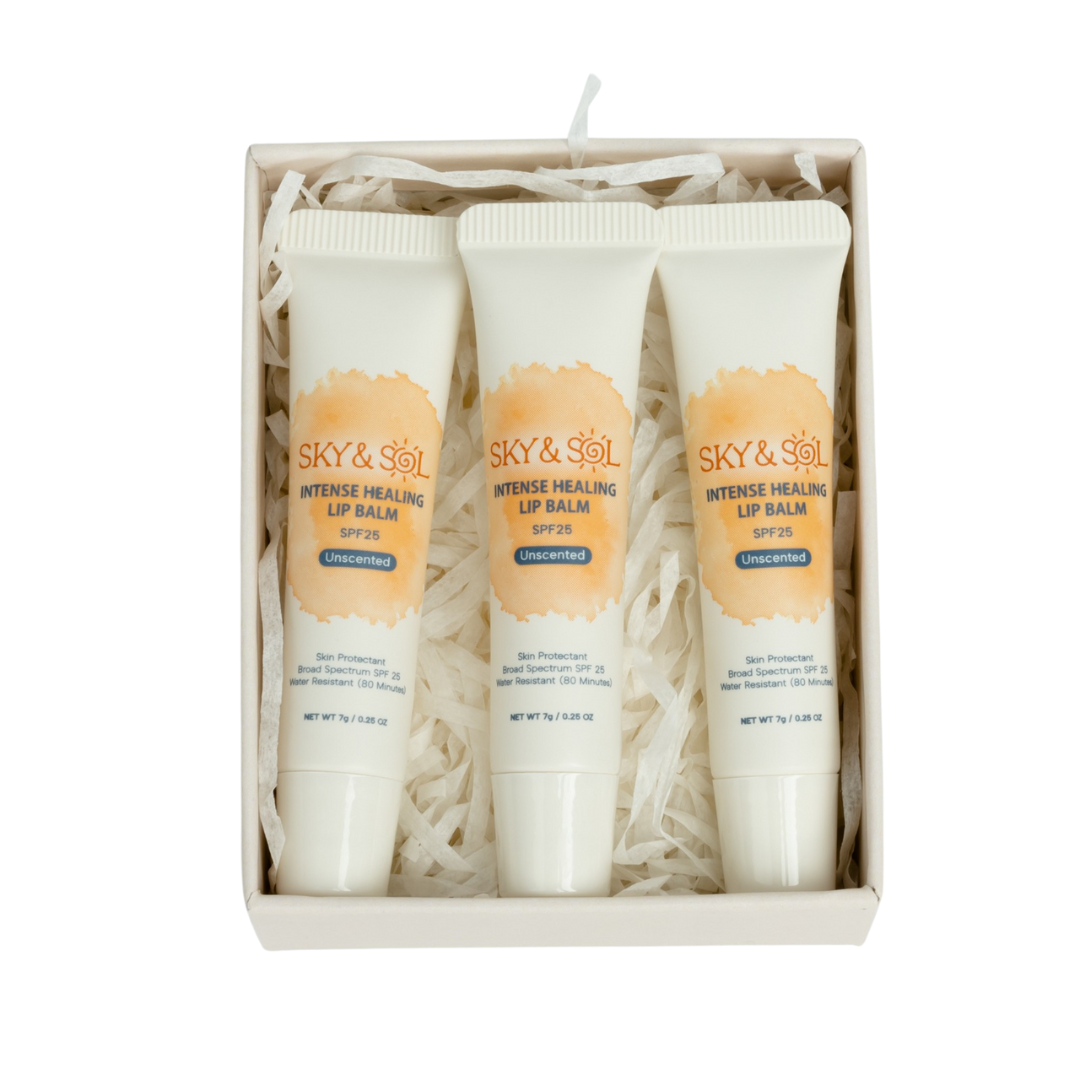 Sky and Sol Moisturizing Lip Jelly SPF 25 (Pack of 3)
