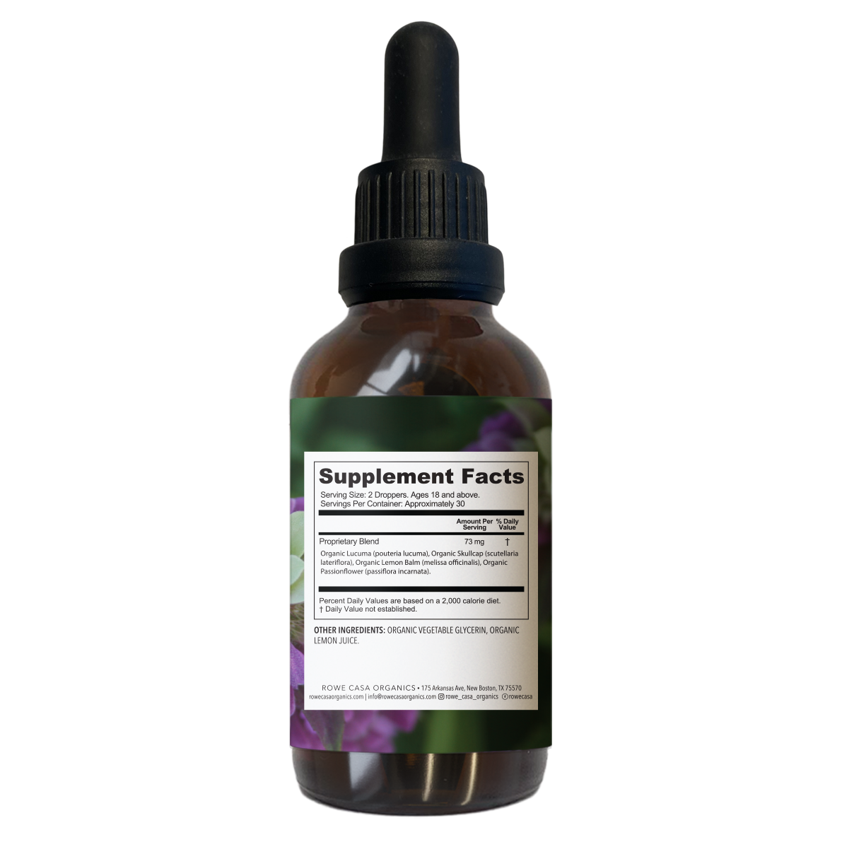 ANXIETY SUPPORT TINCTURE | 2 OZ