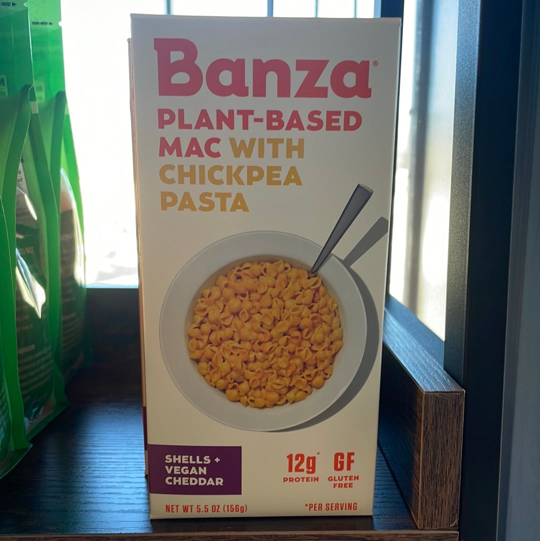 Banza Shells & Vegan Cheddar