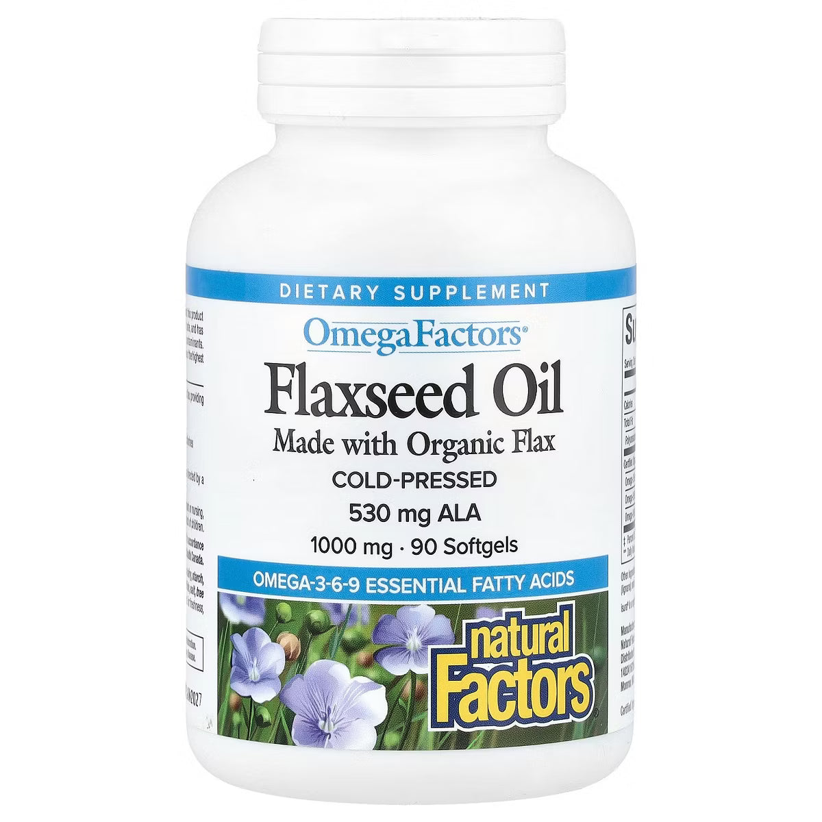 Flaxseed Oil - 90 softgels