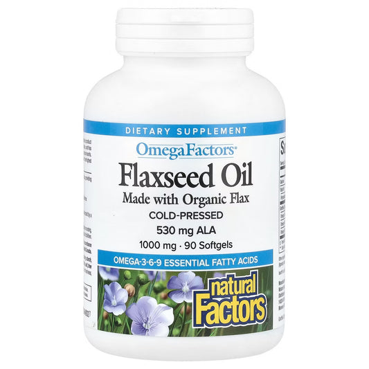 Flaxseed Oil - 90 softgels