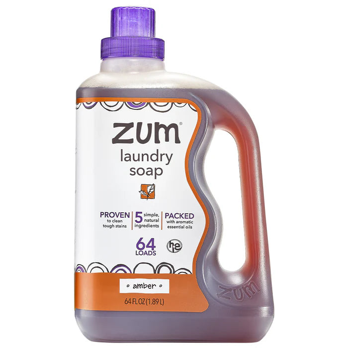 Zum Laundry Soap - Amber (64oz)