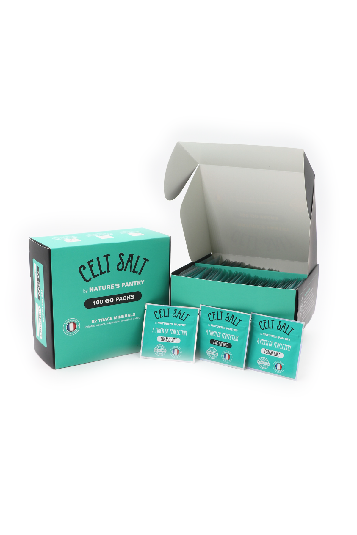 French Grey Sea Salt Go-Packs Box of 100