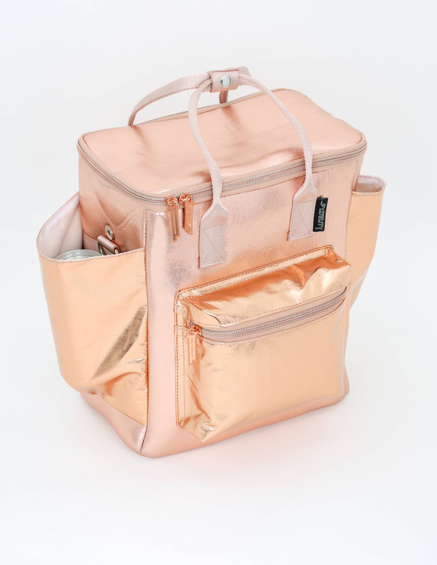 Rose Gold Rackpack StanCan 12Pak Fashion Cooler Bag