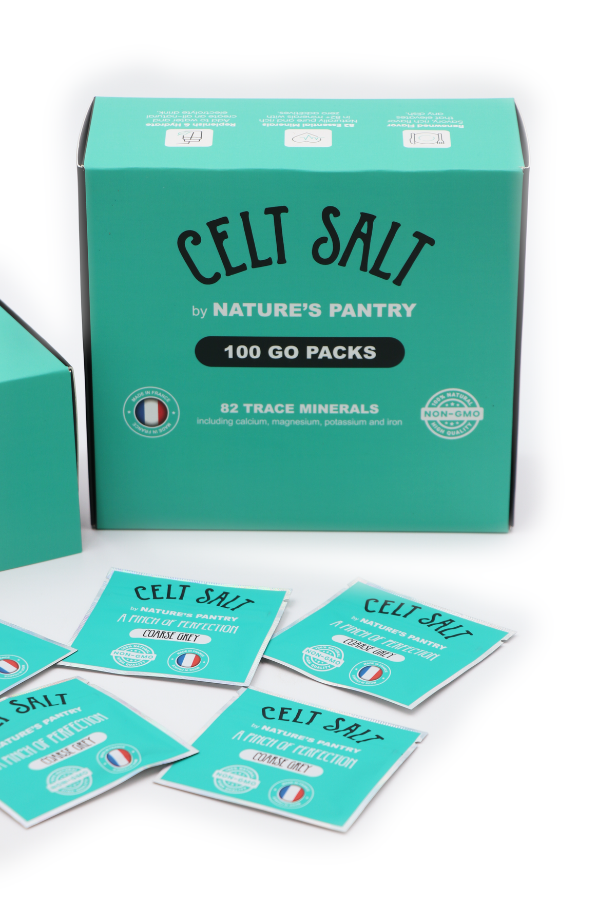 French Grey Sea Salt Go-Packs Box of 100