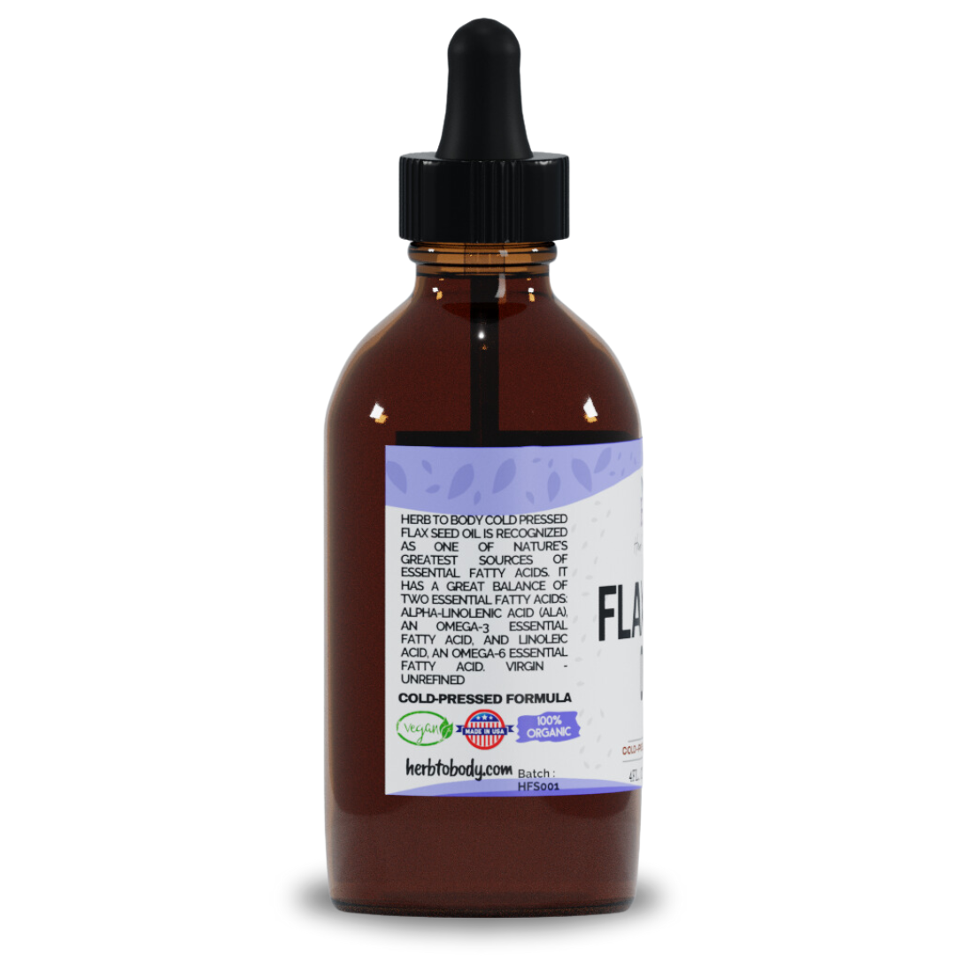 Flaxseed Oil - Cold Pressed Formula | 4fl oz