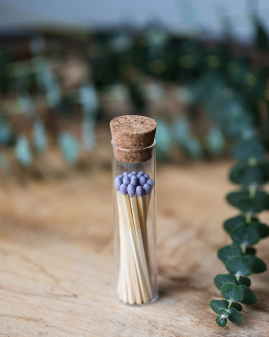 3" lilac matches with striker