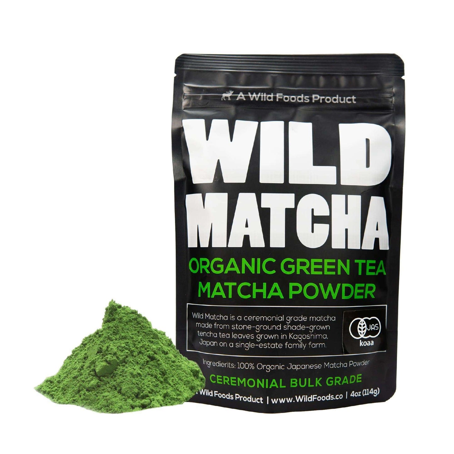 Wild Matcha #2 Ceremonial Grade From Japan - Wholesale case