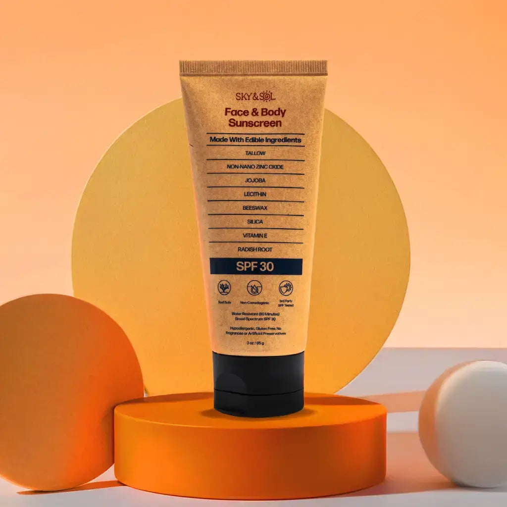 Sky and Sol Face and Body Sunscreen SPF 30