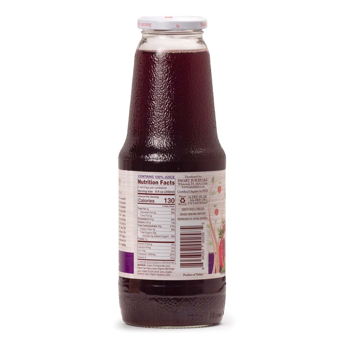Organic Antioxidant Force Juice Blend