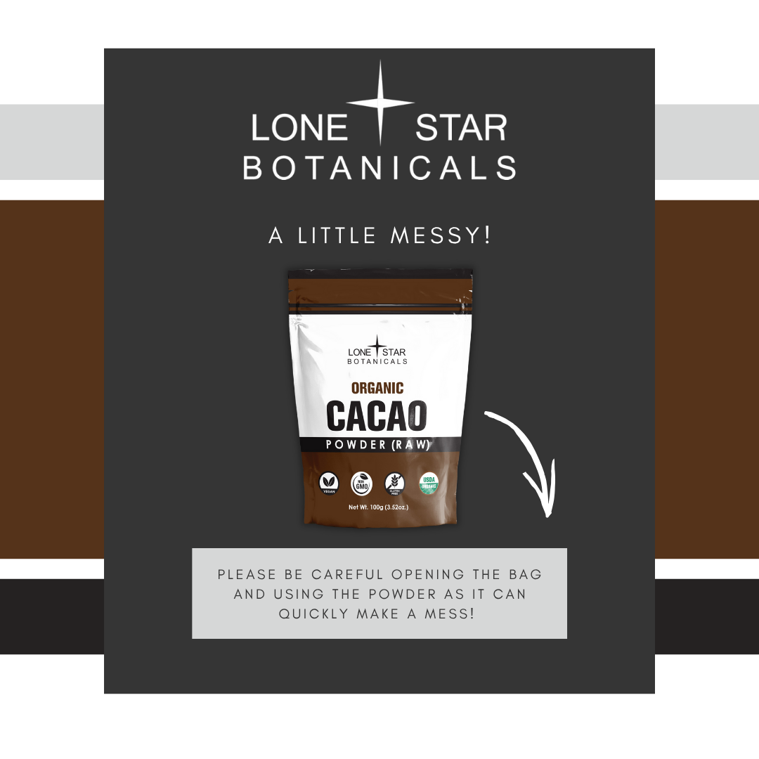 Organic Cacao Powder -- 3.52 oz