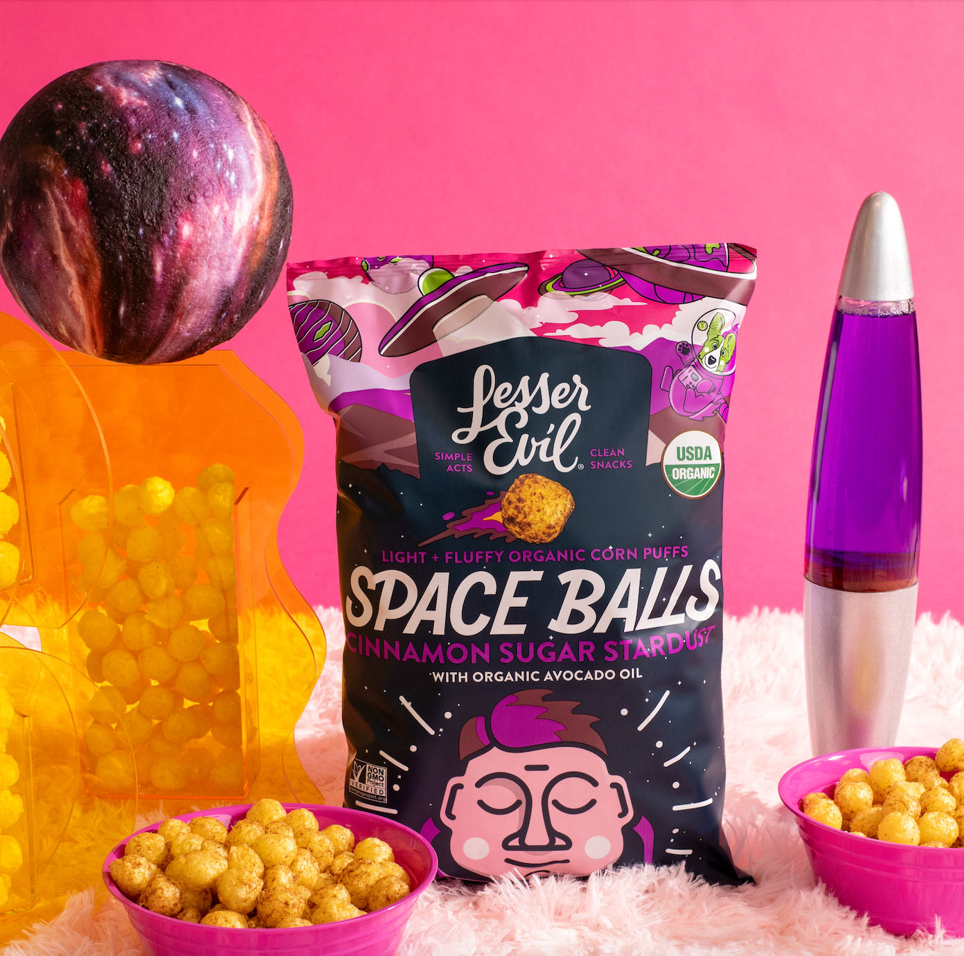 Space Balls, Cinnamon Sugar Stardust, 7oz