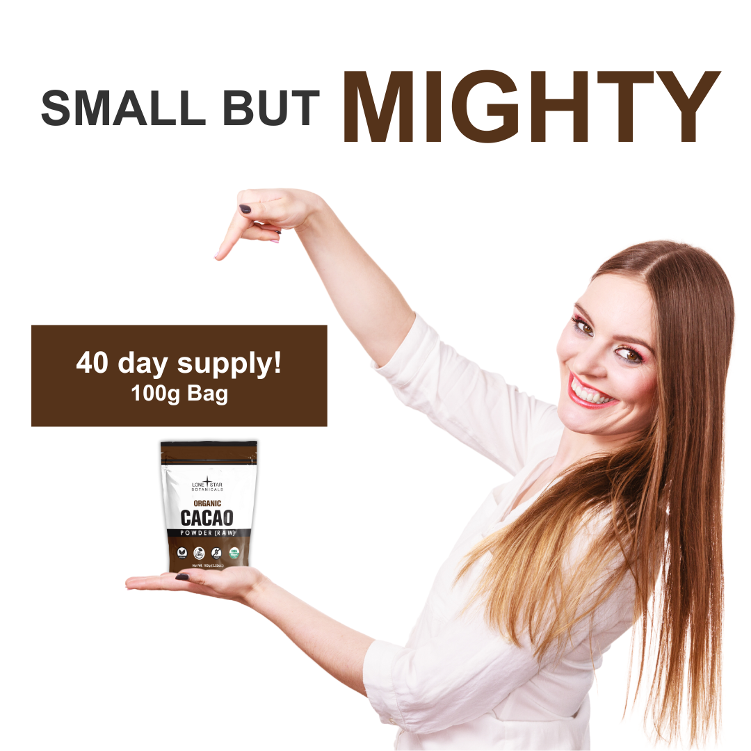 Organic Cacao Powder -- 3.52 oz