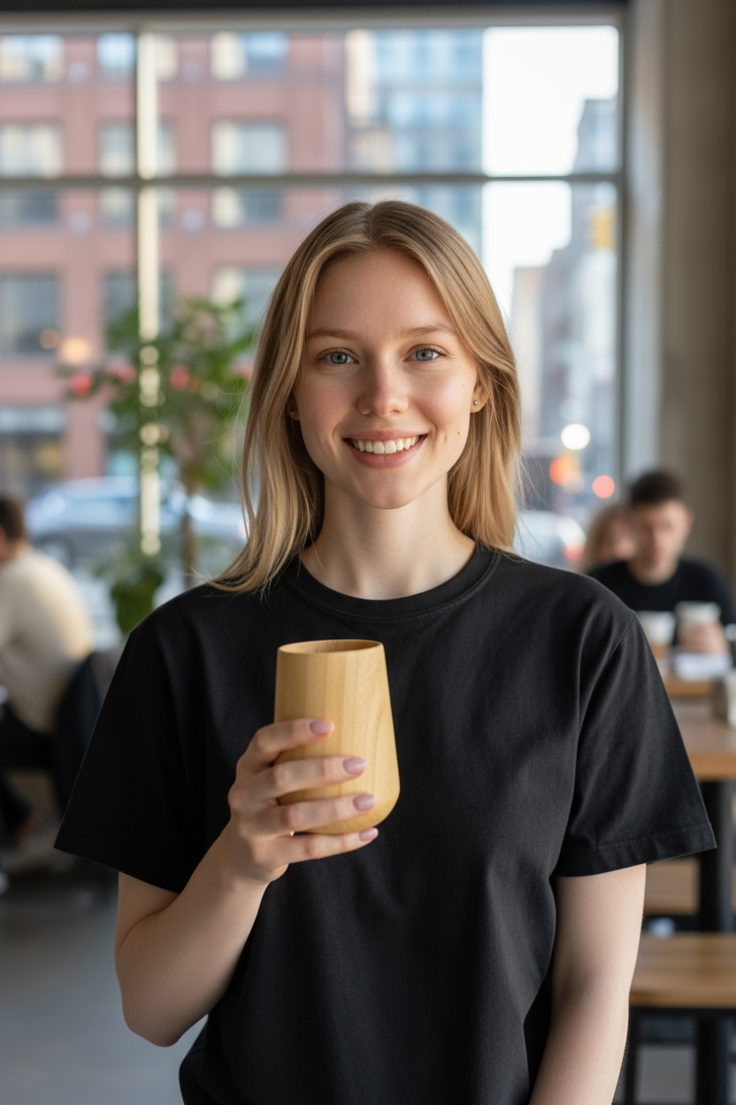 Bamboo Natural Cup | Christmas Gift Bestseller