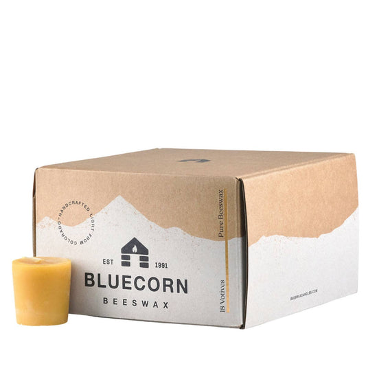 Pure Beeswax Votive Candles - Sustainable & Handcrafted