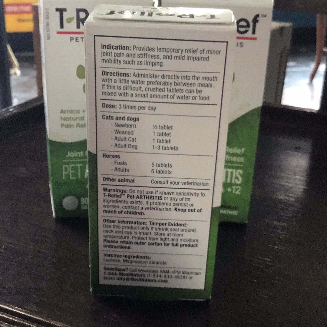 T-Relief PET Arthritis (Tablets)