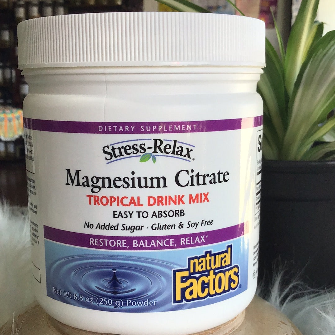 Stress-Relax® Magnesium Citrate – Tropical Drink Mix