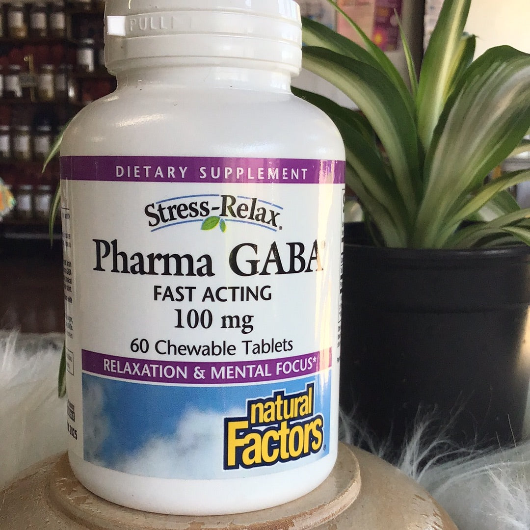 Stress-Relax® Pharma GABA® 100 mg Chewable