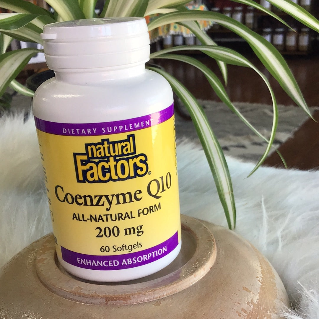 Coenzyme Q10 200 mg in a base of rice bran oil (60)